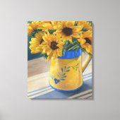 ひまわり キャンバスプリント (正面)