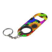 ひまわり キーホルダー栓抜き (正面アングル)