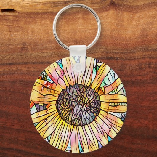 ひまわり キーホルダー (正面)