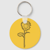 ひまわり キーホルダー (正面)