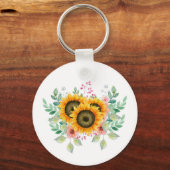 ひまわり キーホルダー (正面)