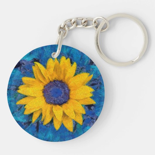 ひまわり キーホルダー (裏面)
