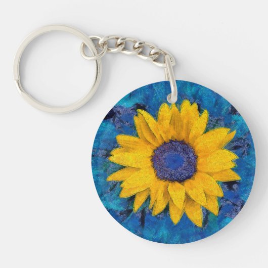 ひまわり キーホルダー (正面)