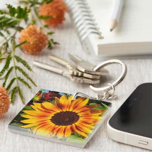 ひまわり キーホルダー (正面右)