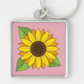 ひまわり キーホルダー (正面)