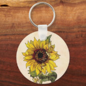 ひまわり キーホルダー (正面)