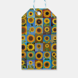 ひまわり ギフトタグ