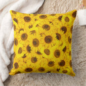 ひまわり クッション (ブランケット)