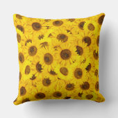 ひまわり クッション (裏面)