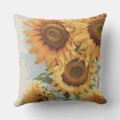 ひまわり クッション (裏面)