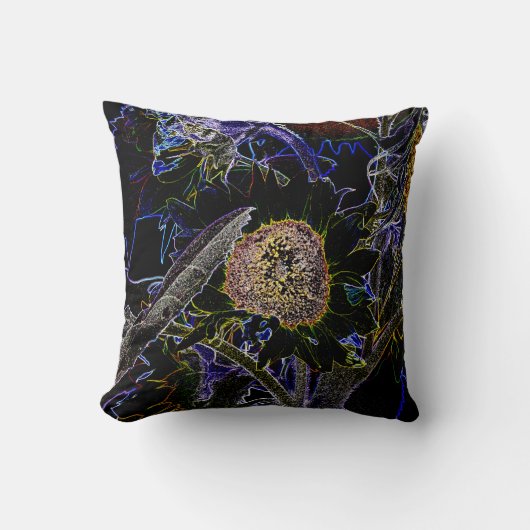 ひまわり クッション (正面)