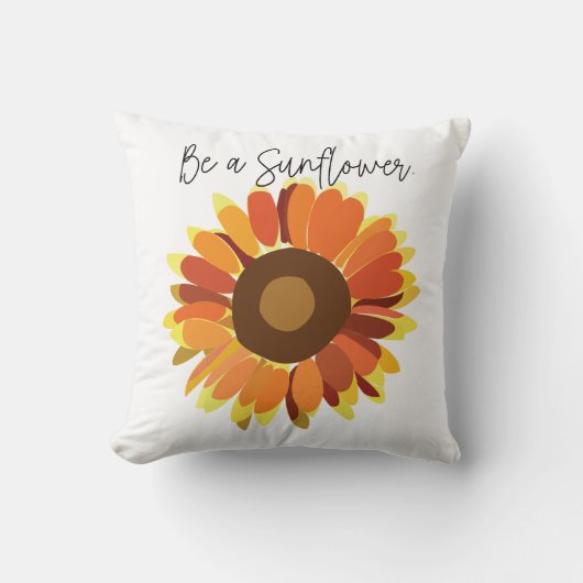 ひまわり クッション (正面)