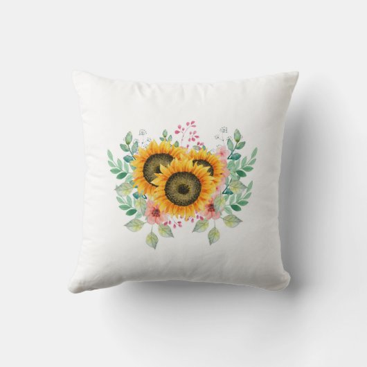 ひまわり クッション (裏面)