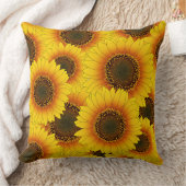 ひまわり クッション (ブランケット)