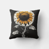 ひまわり クッション (裏面)