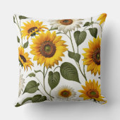 ひまわり クッション (裏面)