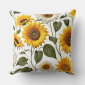 ひまわり クッション (正面)