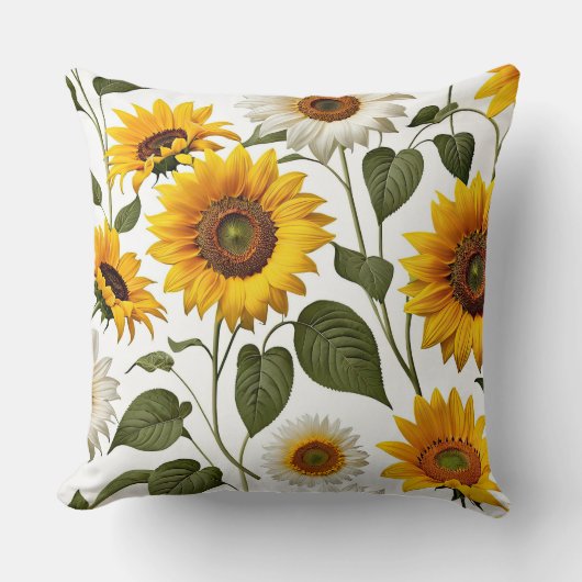 ひまわり クッション (正面)