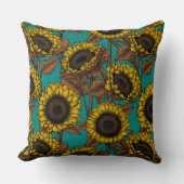 ひまわり クッション (正面)