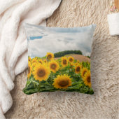 ひまわり クッション (ブランケット)
