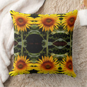 ひまわり クッション (ブランケット)
