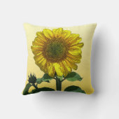 ひまわり クッション (裏面)