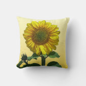 ひまわり クッション (正面)
