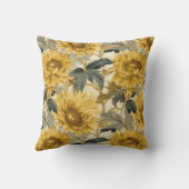 ひまわり クッション (裏面)