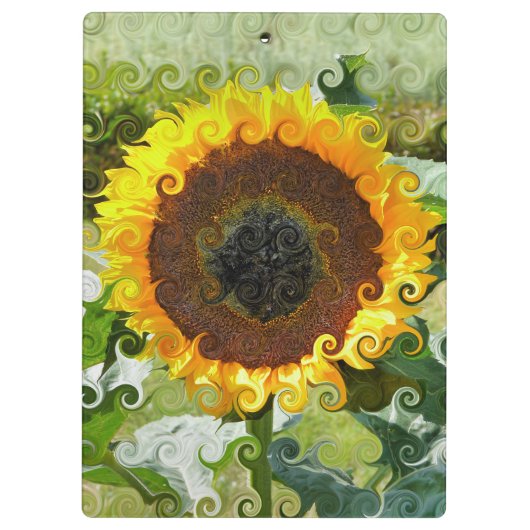 ひまわり クリップボード (裏面)