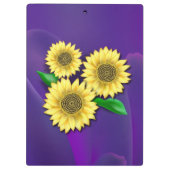 ひまわり クリップボード (裏面)