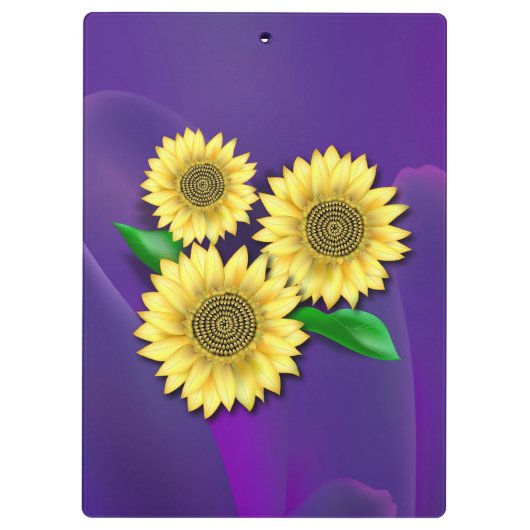 ひまわり クリップボード (裏面)