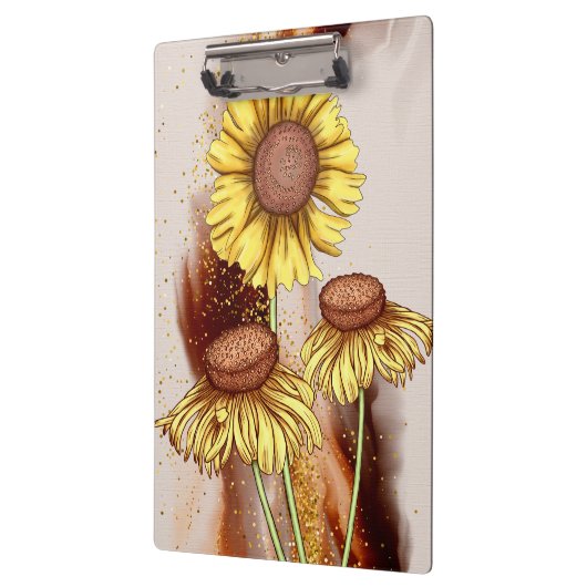 ひまわり クリップボード (左)