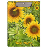 「ひまわり」クリップボード クリップボード (正面)