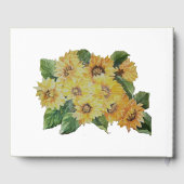 ひまわり ゲストブック (裏面)