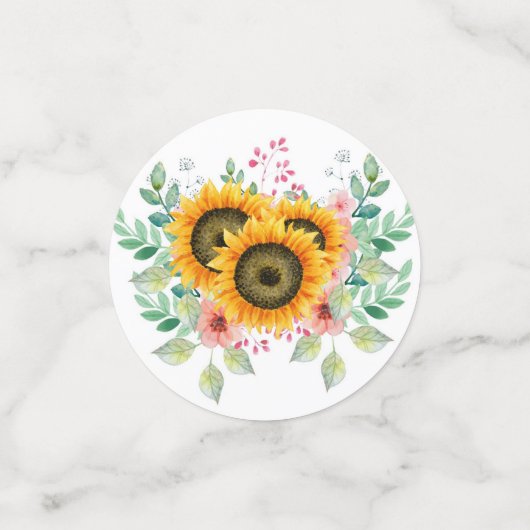 ひまわり コンフェッティ (スモール正面)