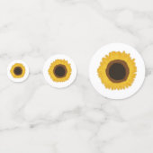 ひまわり コンフェッティ (裏面)