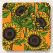 ひまわり コースター (正面)