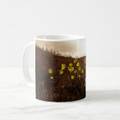 ひまわり コーヒーマグカップ (正面左)