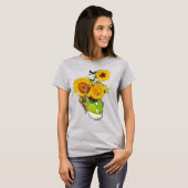 ひまわり | ゴッホ | Tシャツ (正面フル)