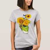 ひまわり | ゴッホ | Tシャツ (正面)