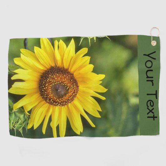 ひまわり ゴルフタオル (横)