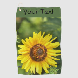 ひまわり ゴルフタオル