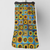 ひまわり ゴルフヘッドカバー (回転90)