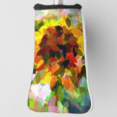 ひまわり ゴルフヘッドカバー (回転90)