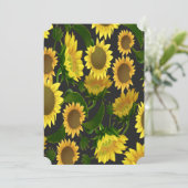 ひまわり サンキューカード (スタンド正面)