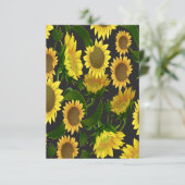 ひまわり サンキューカード (スタンド正面)