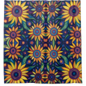 ひまわり シャワーカーテン (正面)