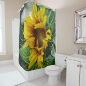 ひまわり シャワーカーテン (インサイチュ)