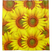 ひまわり シャワーカーテン (正面)