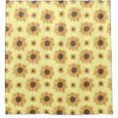 ひまわり シャワーカーテン (正面)